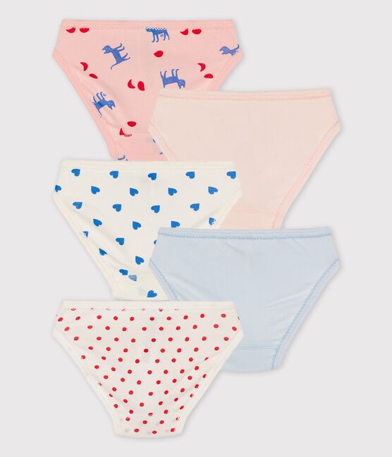 Girls' Cotton Briefs - 5-Pack variante 1