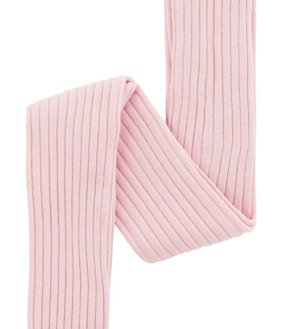 Girl's 5x2 rib tights JOLI pink