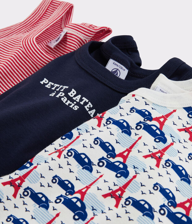 Boys' Vests - 3-Piece Set multicolor