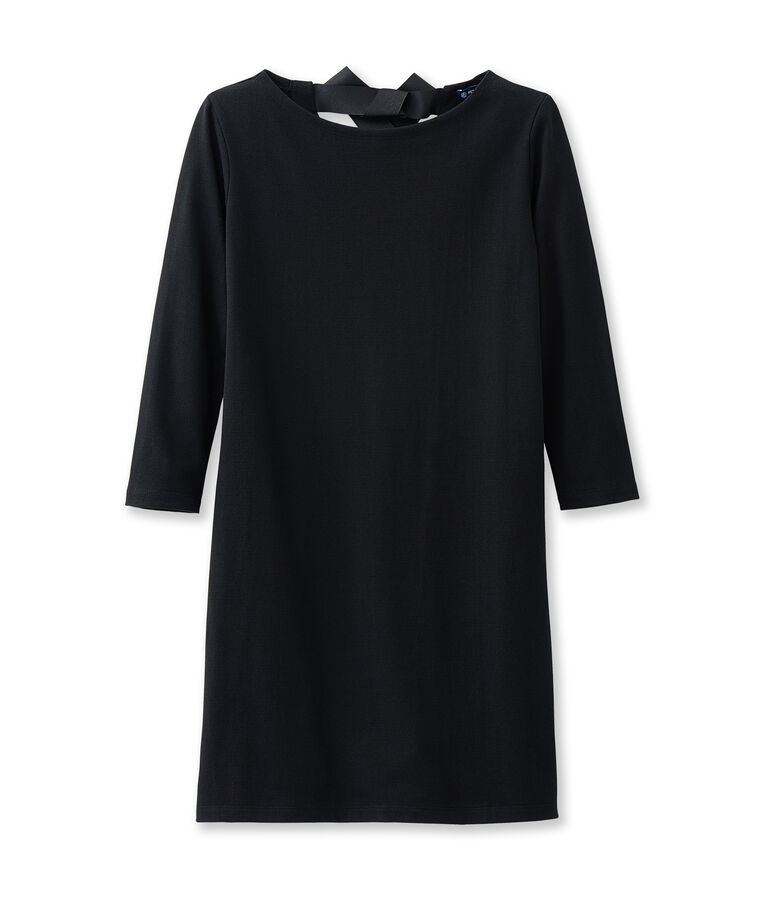 Long sleeved dress NOIR black