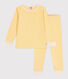 Babies' stripy tube knit pyjamas