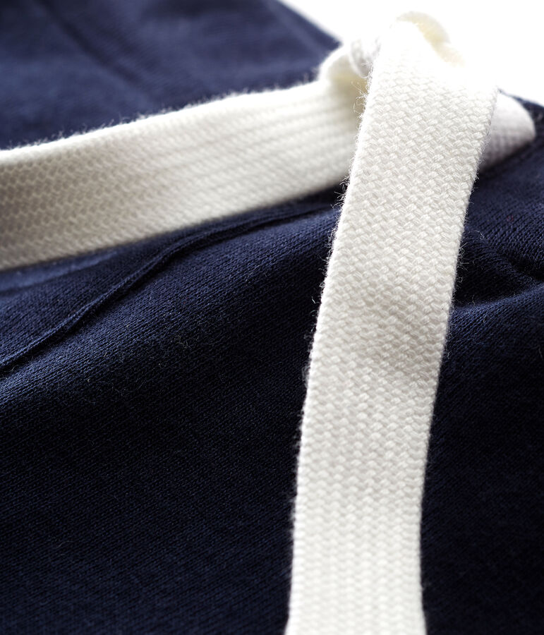 Baby boys' plain shorts blue