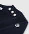 Children's Wool and Cotton Pullover SMOKING blue