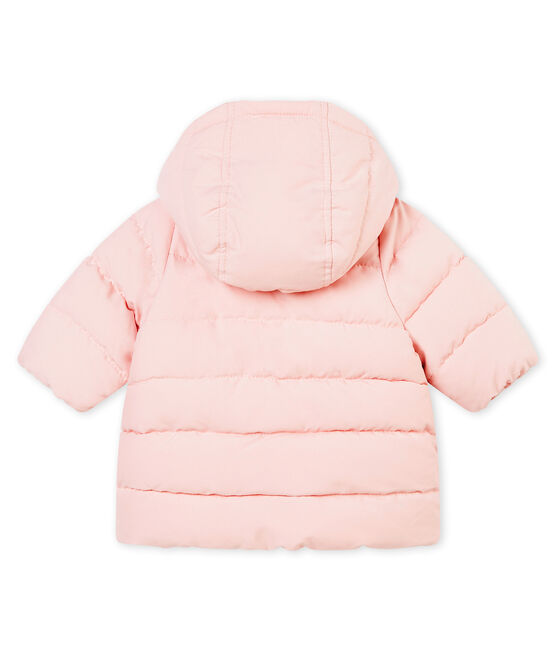 Baby girl's padded microfibre jacket JOLI pink