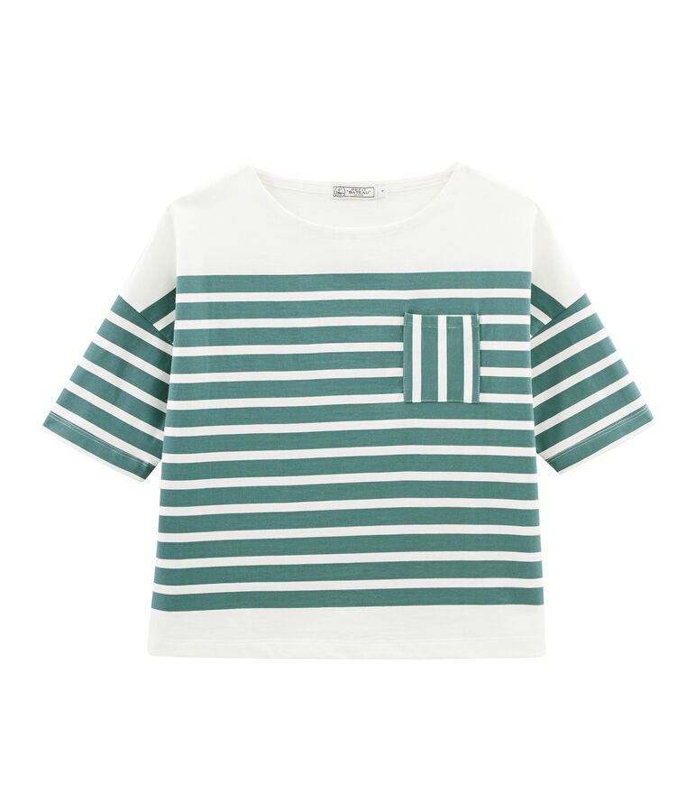 Women's Sailor Top green/white