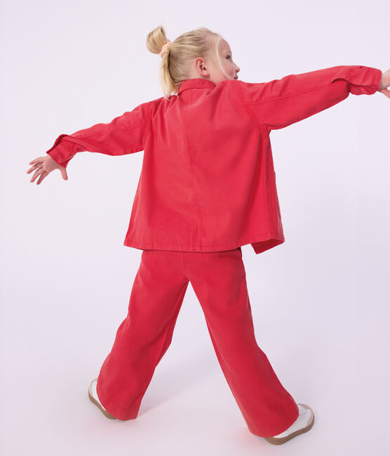 Children's jacket in plain cotton POMPIER