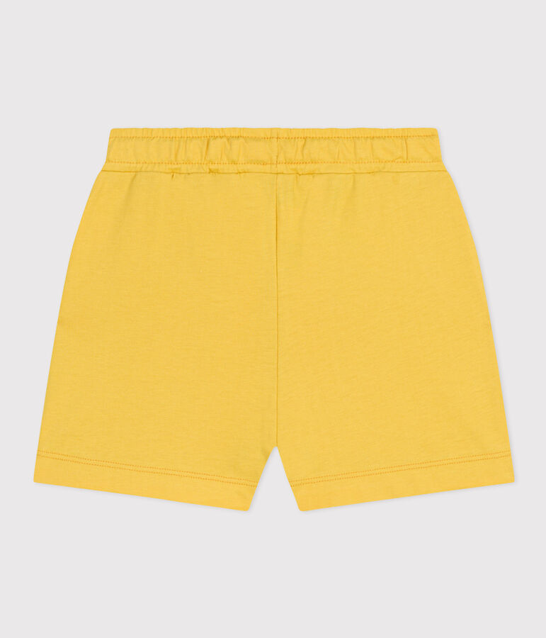 Girl's Cotton Shorts yellow