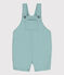 Babies' Serge Dungaree Shorts BOB green