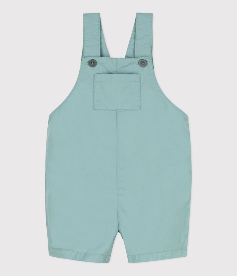 Babies' Serge Dungaree Shorts green