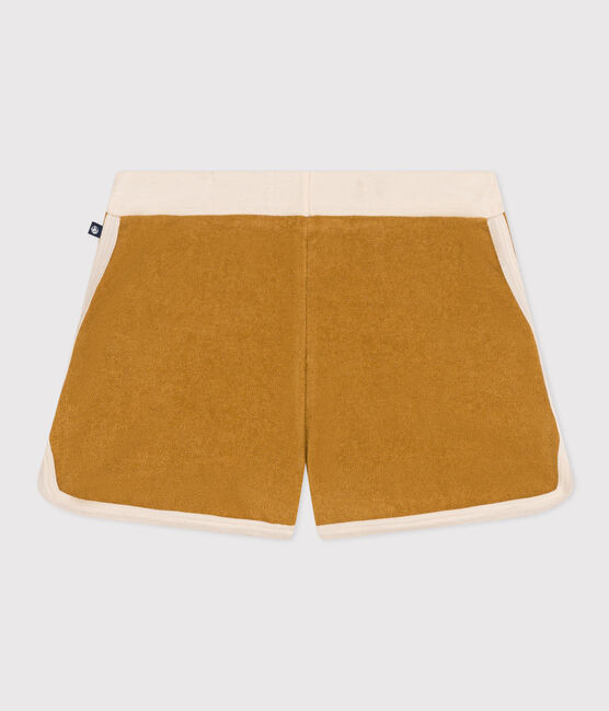 Girls' Terry Shorts ISTRE yellow