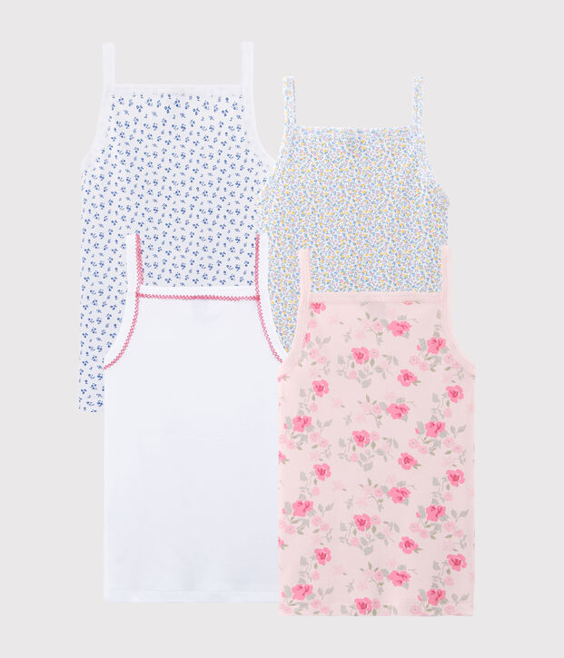 Girls' surprise set of strappy tops - 4-Pack multicolor