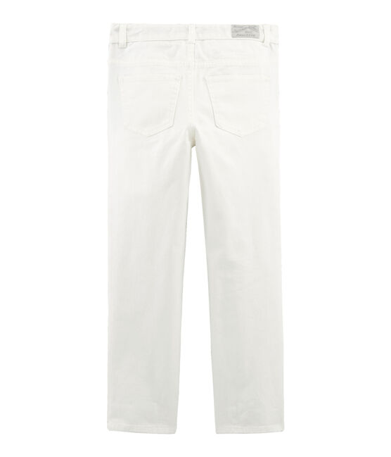 Boys' Trousers MARSHMALLOW white