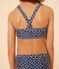 Girls' Two-Piece Printed Swimsuit INCOGNITO /MARSHMALLOW