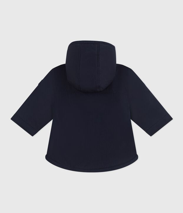 Babies' plain mid-length parka SMOKING