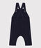 Babies' Thick Jersey Dungarees SMOKING blue