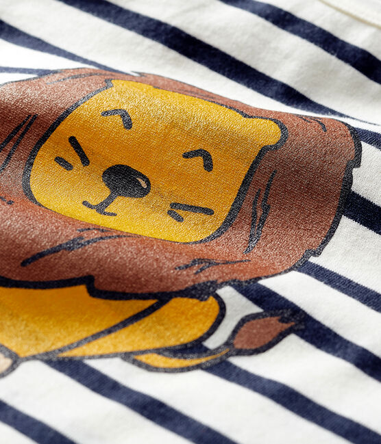 Unisex Co-Created Sailor Top COQUILLE beige/SMOKING CN blue