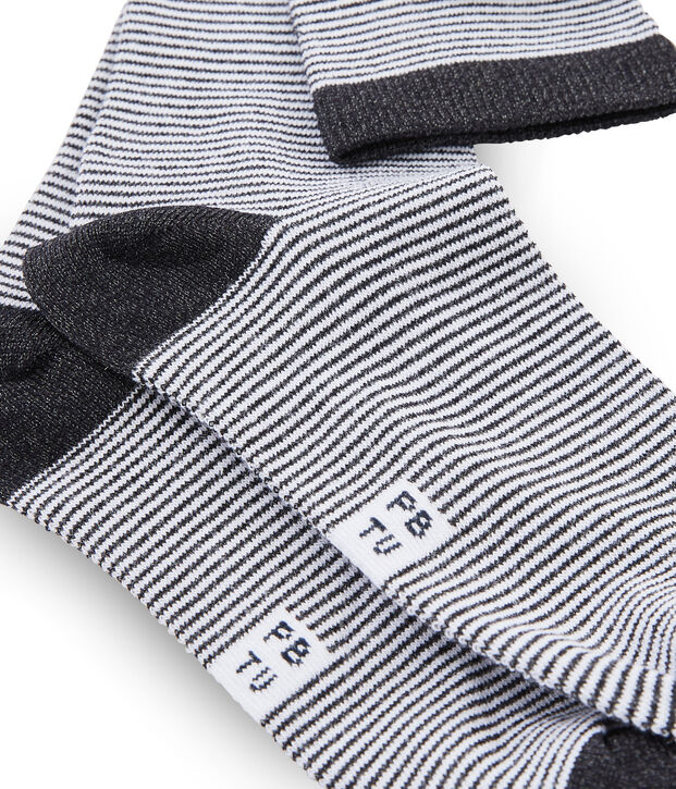 Women's High Socks blue/white