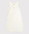Unisex Organic Cotton Velour Baby Comforter MARSHMALLOW white