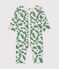 Babies' printed cotton footless pyjama suit AVALANCHE red/AURORA