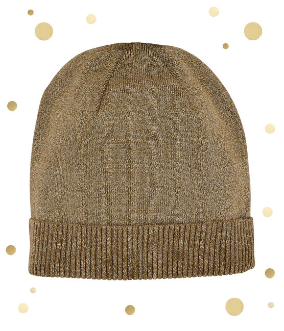 women's gold cap BRINDILLE brown/DORE yellow