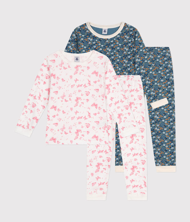 Children's cotton pyjamas - 2-pack multicolor