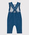 Babies' Denim Jumpsuit JEAN blue
