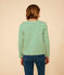Women's Buttoned Cotton Breton Top AVALANCHE /PRADO