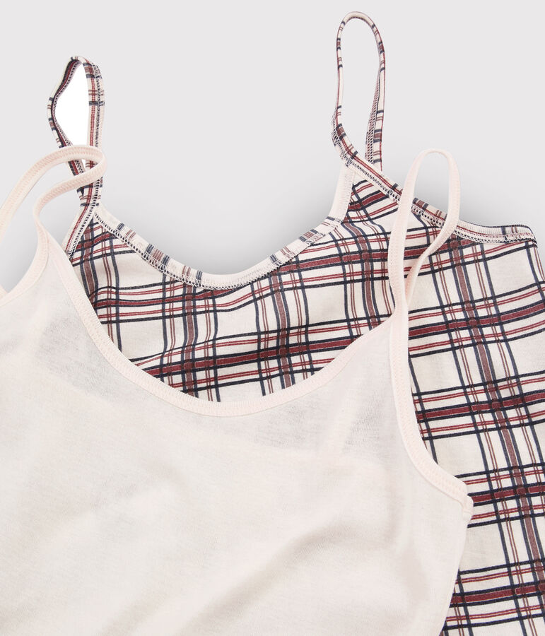 Women's Strappy Shirt - 2-Piece Set multicolor