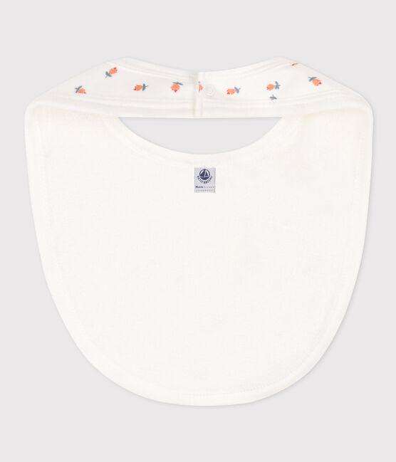 Cotton bib MARSHMALLOW white/MULTICO white