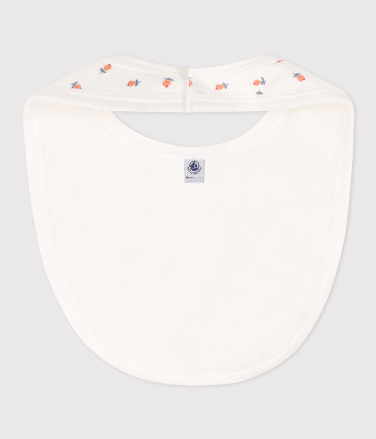 Cotton bib white/multicolor