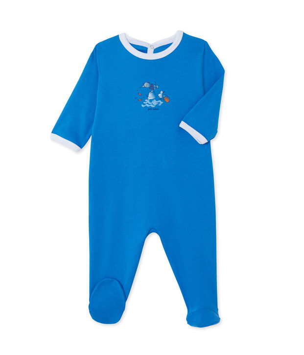 Baby's unisex sleeper Delphinium blue