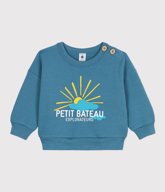 Babies' Light Fleece Sweatshirt LAVIS blue