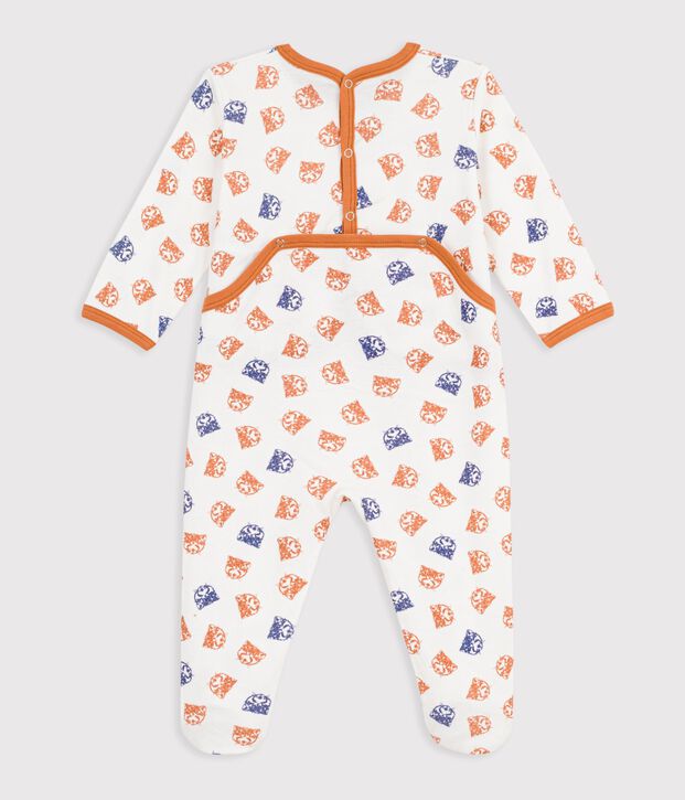 Dors bien en coton white/brown/multicolor