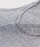 Women's milleraies-striped linen vest top SMOKING blue/LAIT white