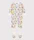 Babies' Colourful Cats Fleece Nightwear Set