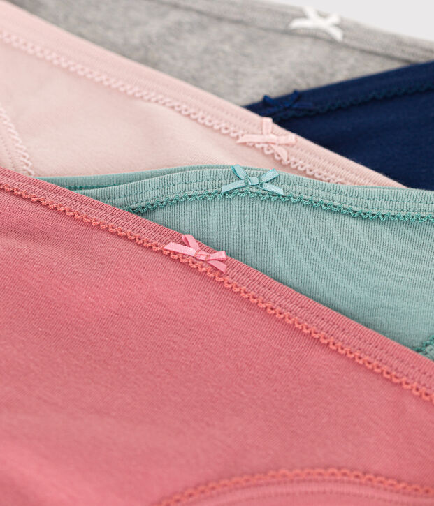 Women's cotton briefs - 5-pack multicolor