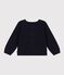 Girls' Cotton Cardigan SMOKING blue