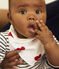 Babies' Heart Patterned Cotton Bandana Bibs - 2-Pack variante 1