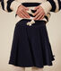 Little girls' terry velour skirt