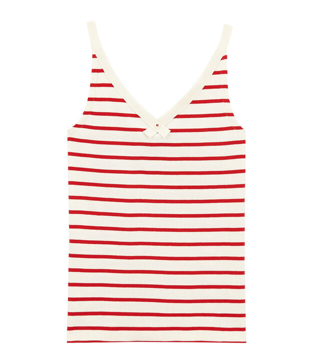 Vests 100 years panty woman white/red