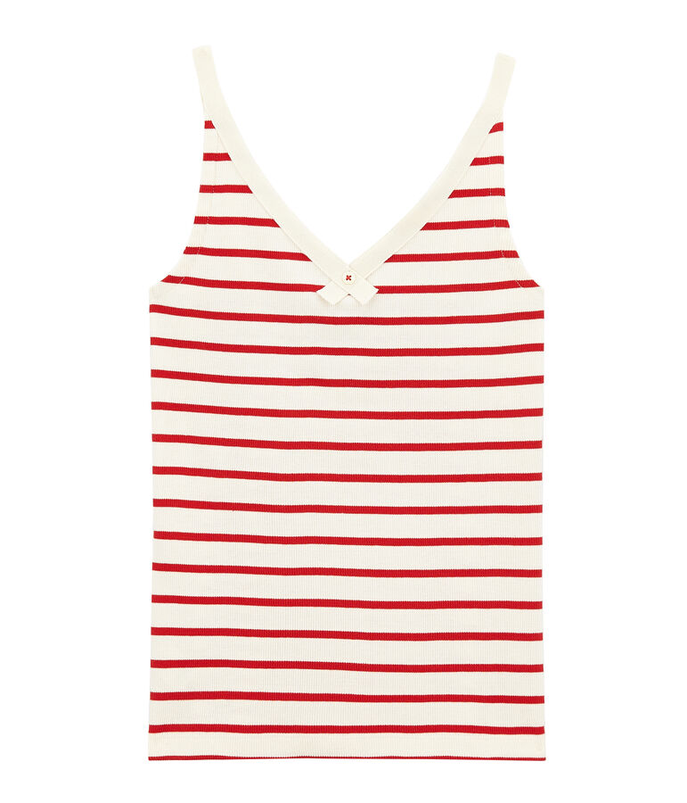 Vests 100 years panty woman white/red