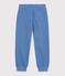 Children's cotton jogging bottoms blue