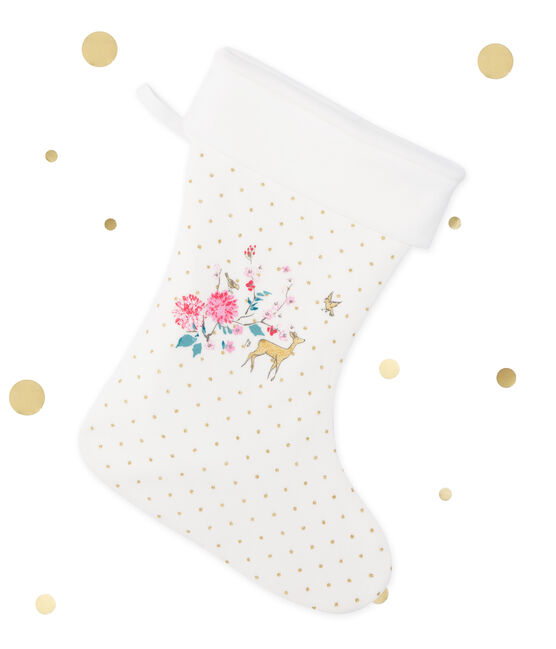 Girl's Christmas stockings LAIT white/OR yellow