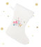 Girl's Christmas stockings LAIT white/OR yellow