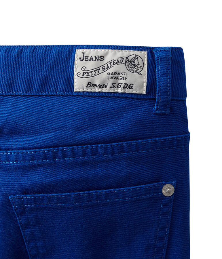 Boy coloured denim trousers PERSE blue