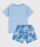 Children's short car print cotton pyjamas FLO /MULTICO