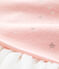Babies' Fleece Dress MINOIS pink/MARSHMALLOW white