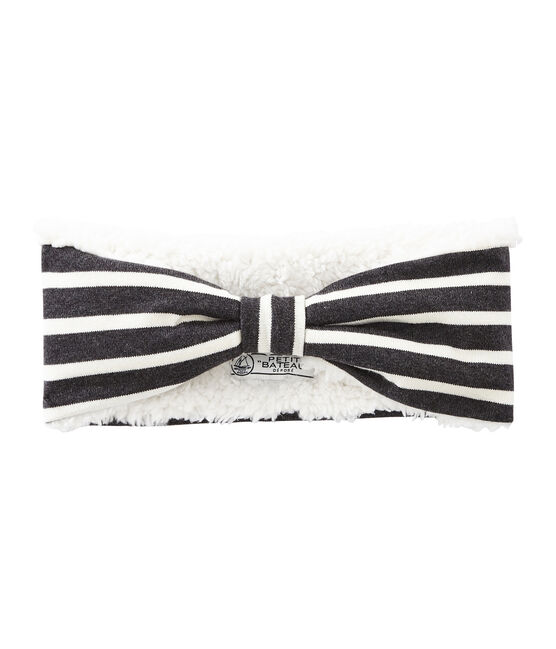 Women's Warm Headband CITY black/COQUILLE beige