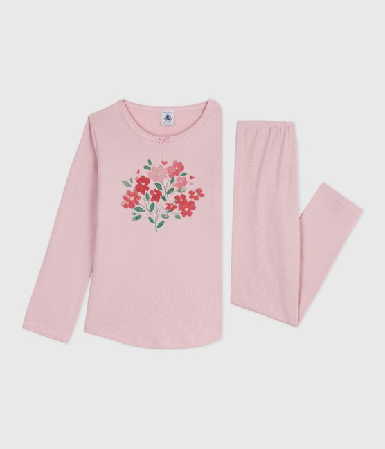 Children's cotton pyjamas. JOLI pink