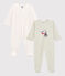 Babies' Velour Sleepsuit - 2-Pack variante 1